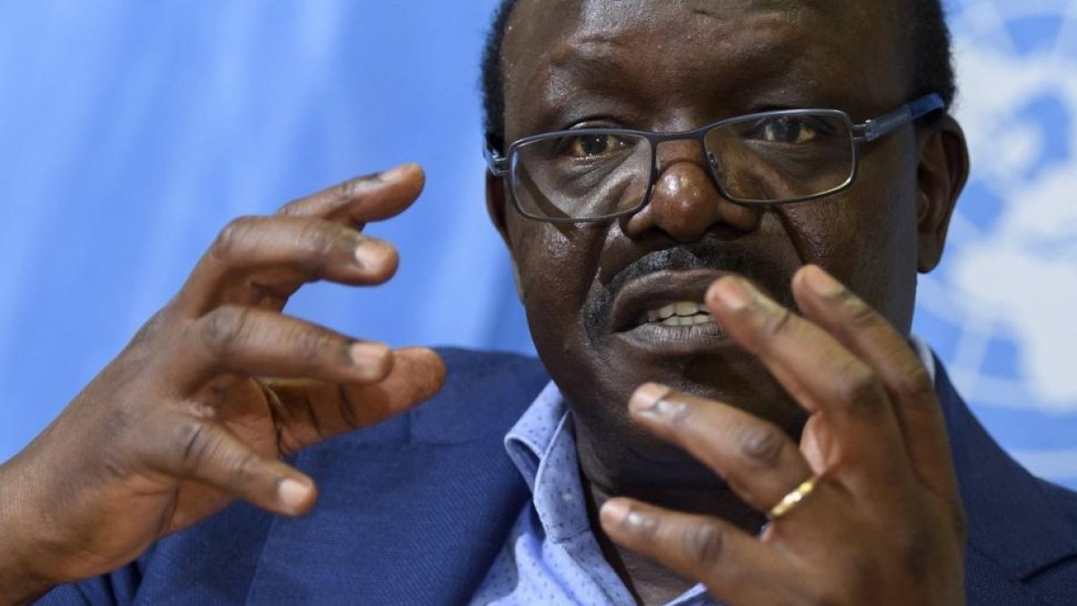 El secretario general de la Unctad, Mukhisa Kituyi.-MARTIAL TREZZINI