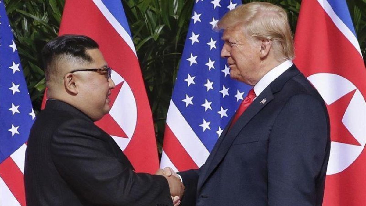 Hallada otra base de misiles no declarada de Corea del Norte, cuando falta un mes para la segunda cumbre entre Donald Trump y Kim Jong-un.-KEVIN LIM (EFE)