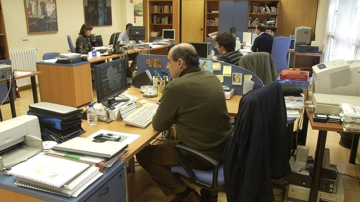 Trabajadores de la Diputación Provincial-HDS