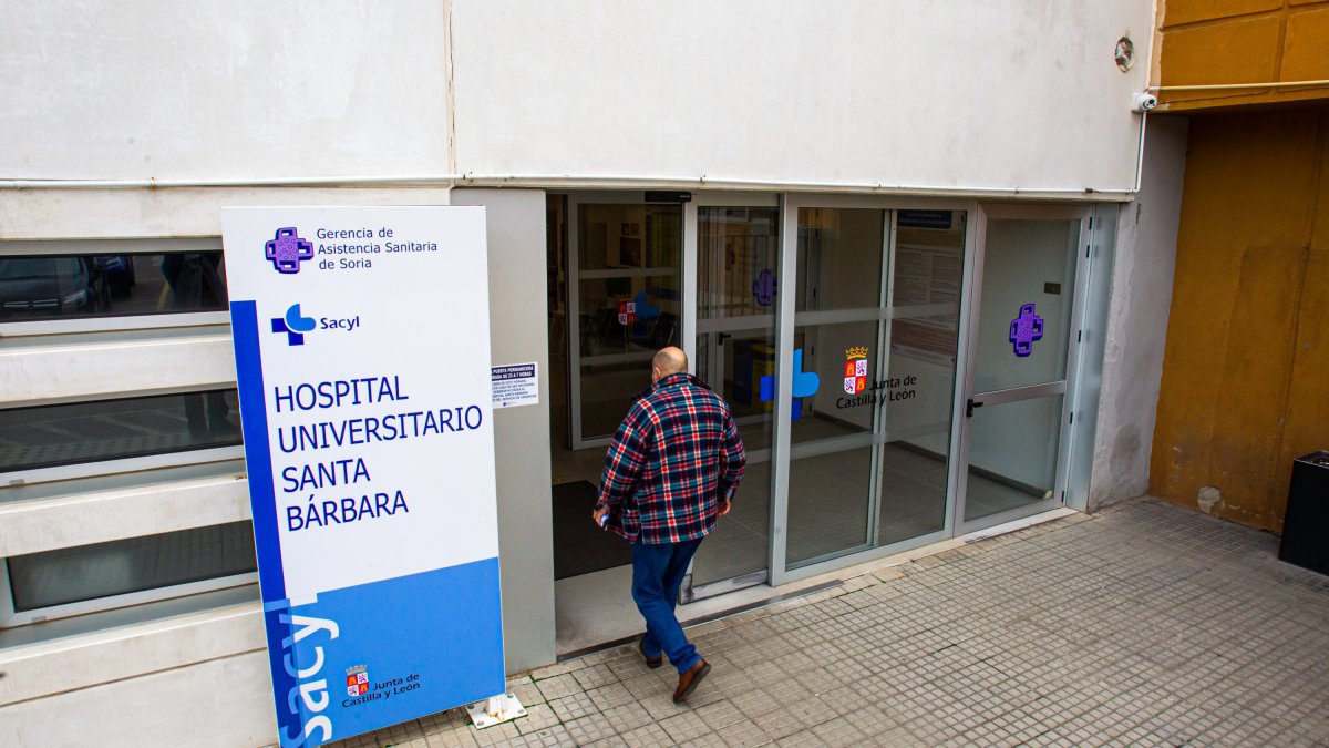 Hospital Santa Bárbara de Soria. MARIO TEJEDOR