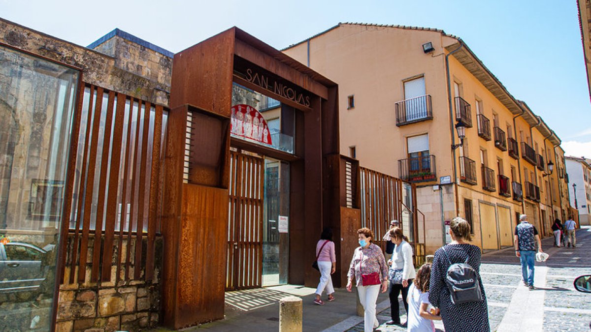 Ruinas de San Nicolás en Soria.-HDS