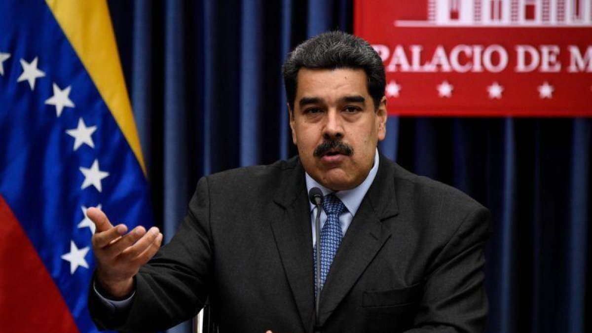 La legitimidad de Maduro en la presidencia está cuestionada por la Unión Europea, la Organización de Estados Americanos, Estados Unidos y varios países latinoamericanos.-AFP
