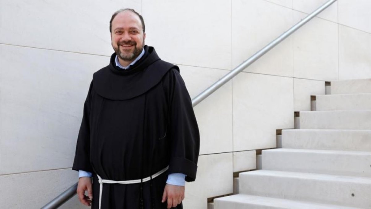 El padre Ibrahim Alsabagh, un fraile franciscano sirio que volvió a su país para ayudar a su gente.-ALVARO MONGE