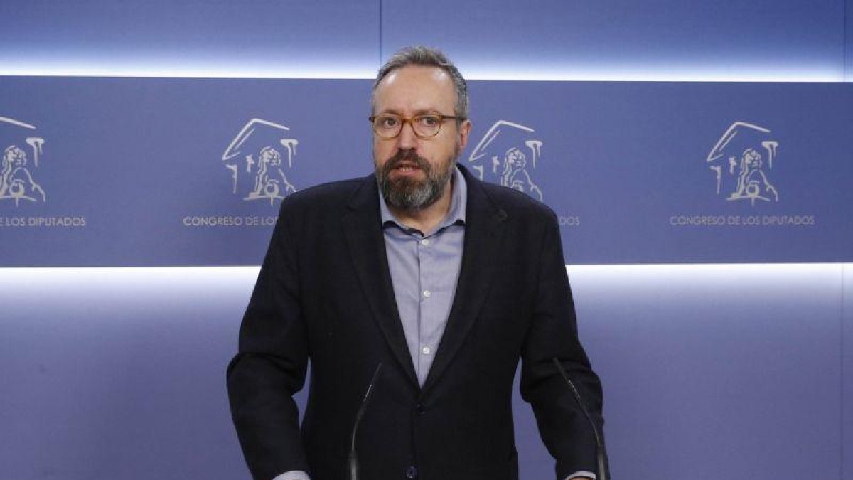 El portavoz de Cs en el Congreso, Juan Carlos Girauta.-PACO CAMPOS (EFE)