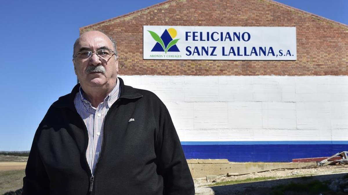 Valentín Sanz Arija, uno de los responsables de la empresa soriana.-VALENTÍN GUISANDE