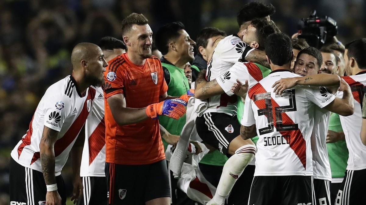 El partido de ida.-AFP