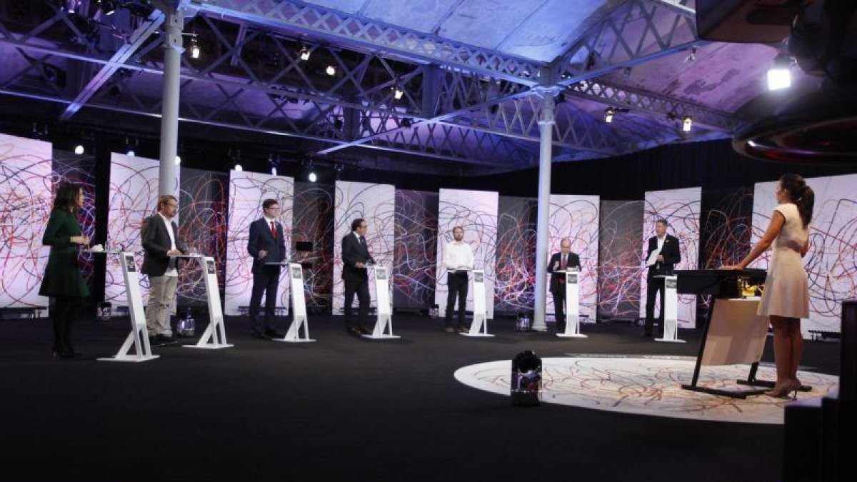 Imagen del debate electoral de La Sexta.-ARDUINO VANNUCCHI