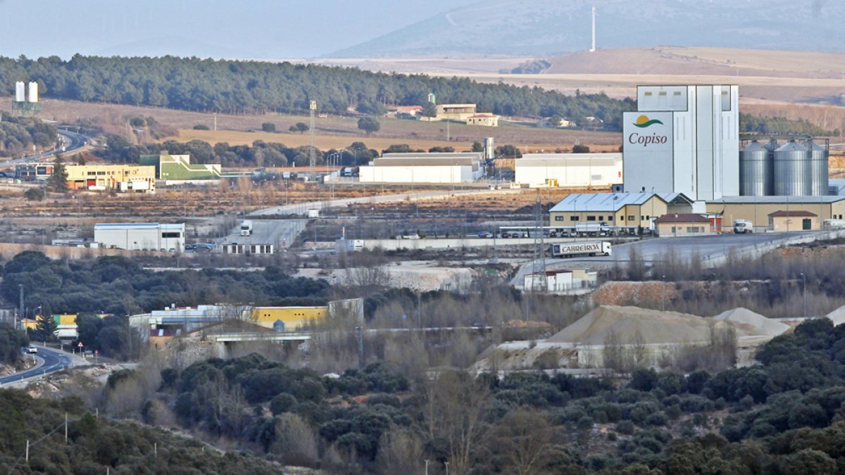 Poligono de Valcorba desde El Castillo - MARIO TEJEDOR
