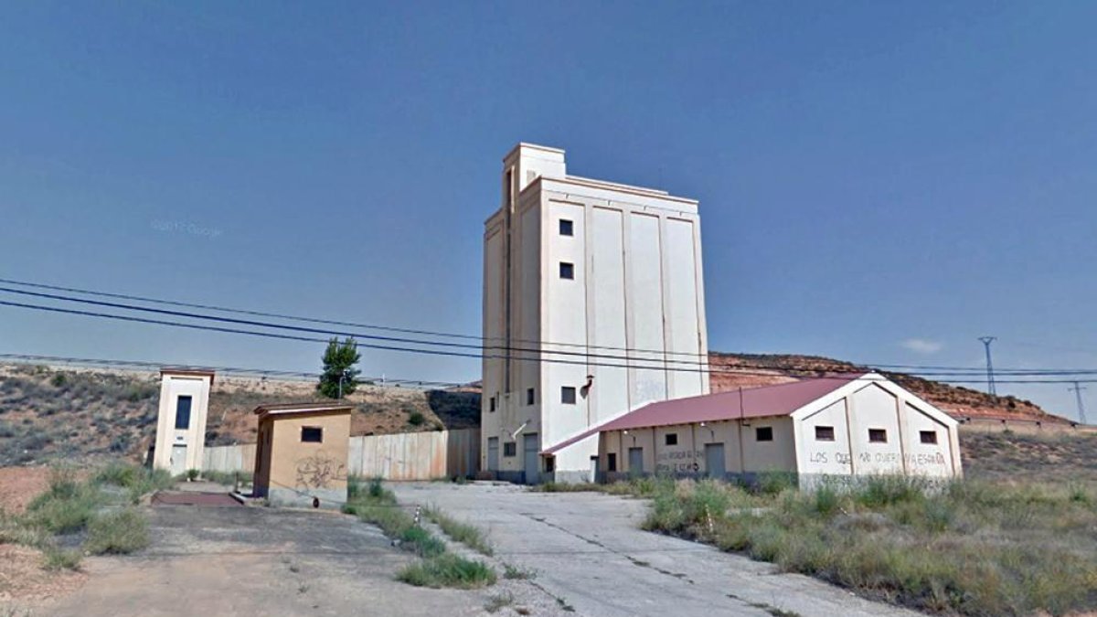 Silo de Santa María de Huerta-Google Maps