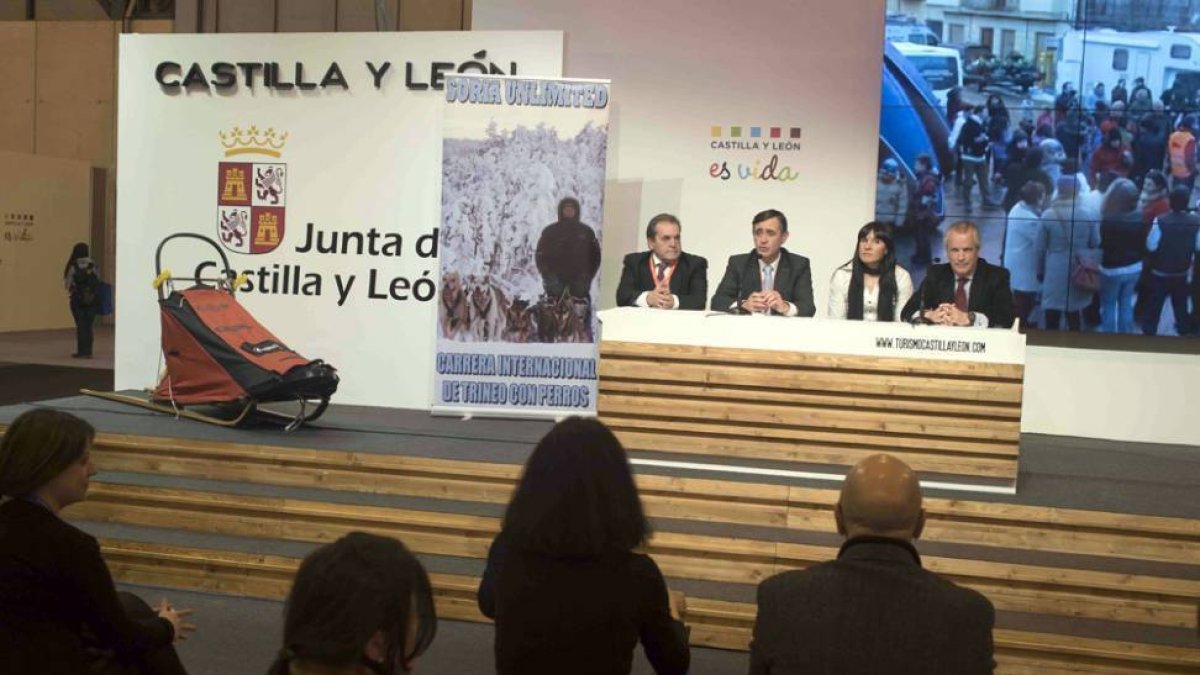 Antonio Pardo, en la presentación ayer en Fitur.-Miguel Angel Muñoz Romero