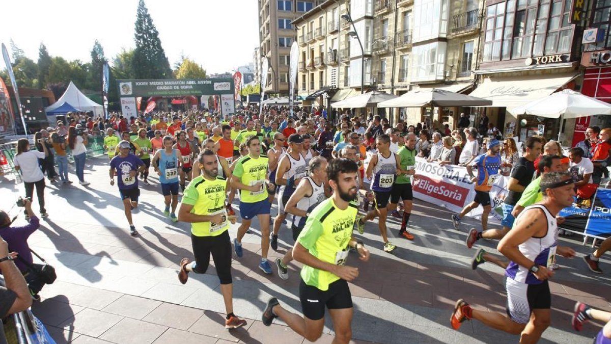 La plaza Mariano Granados será el inicio y el final de todas las carreras el próximo 22 de septiembre.-MARIO TEJEDOR