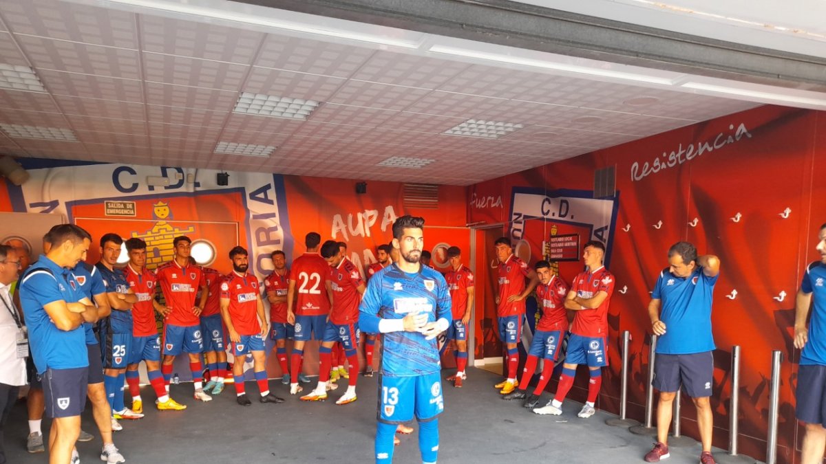 Presentación del Numancia. MARIO TEJEDOR
