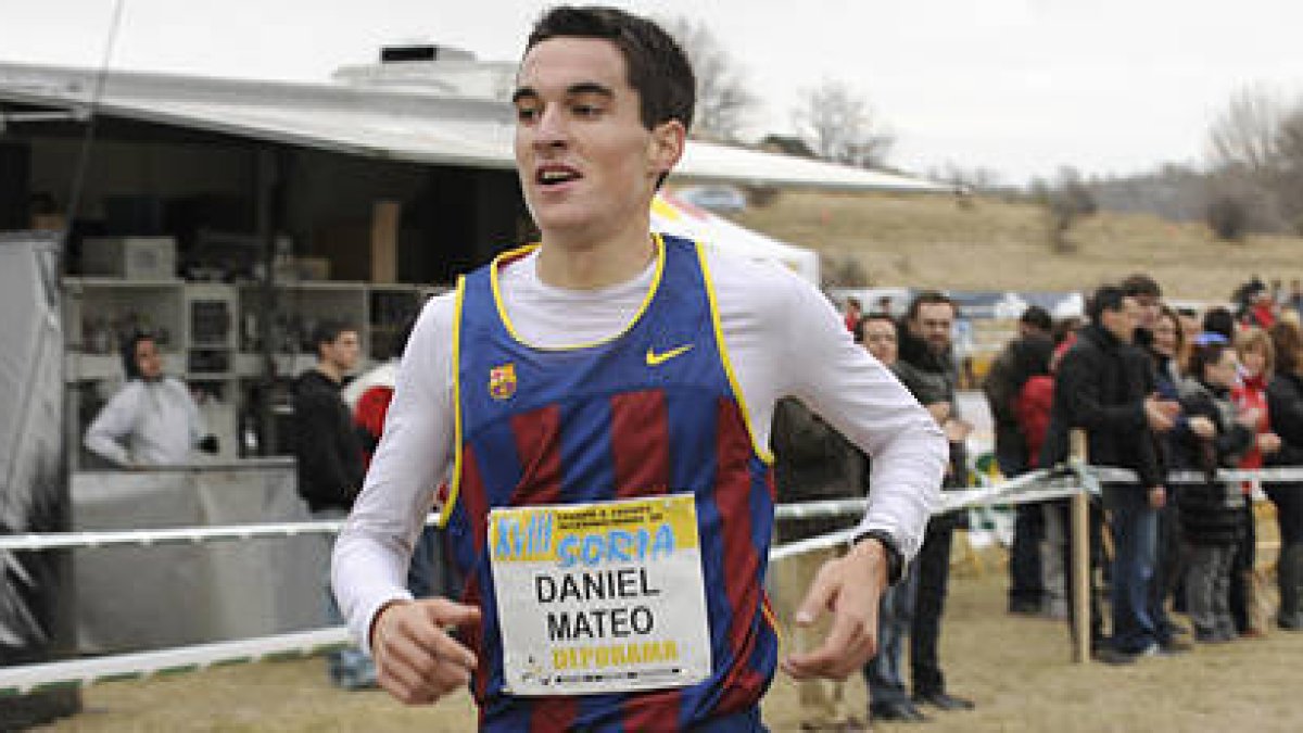 Daniel Mateo recuperó sus mejores sensaciones. / V. Guisande-