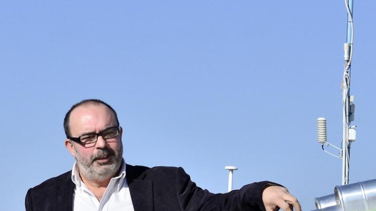 Miguel Latorre Zubiri, en las instalaciones del CEDER de Lubia.-VALENTÍN GUISANDE