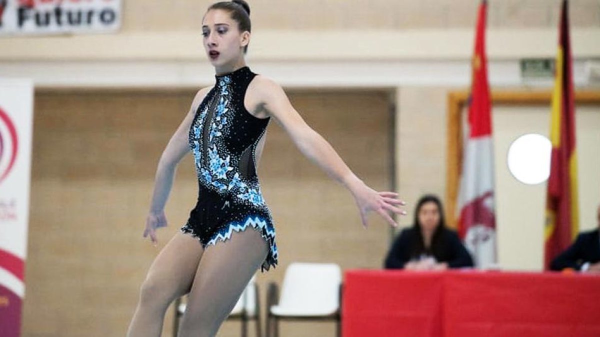 La patinadora soriana, Ana Arancón.-HDS