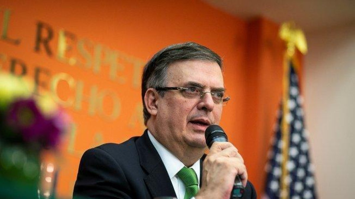 El ministro de Exterioresde México, Marcelo Ebrard.-REUTERS