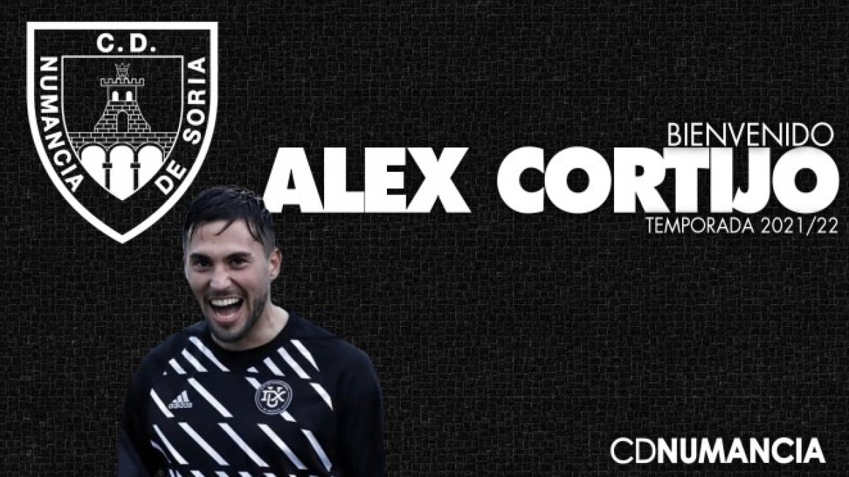 Alex Cortijo nuevo jugador del Numancia.