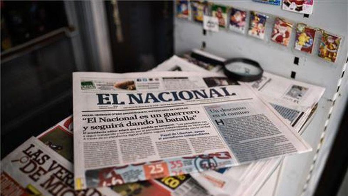 Testimonio del director del diario El Nacional.-EL PERIÓDICO
