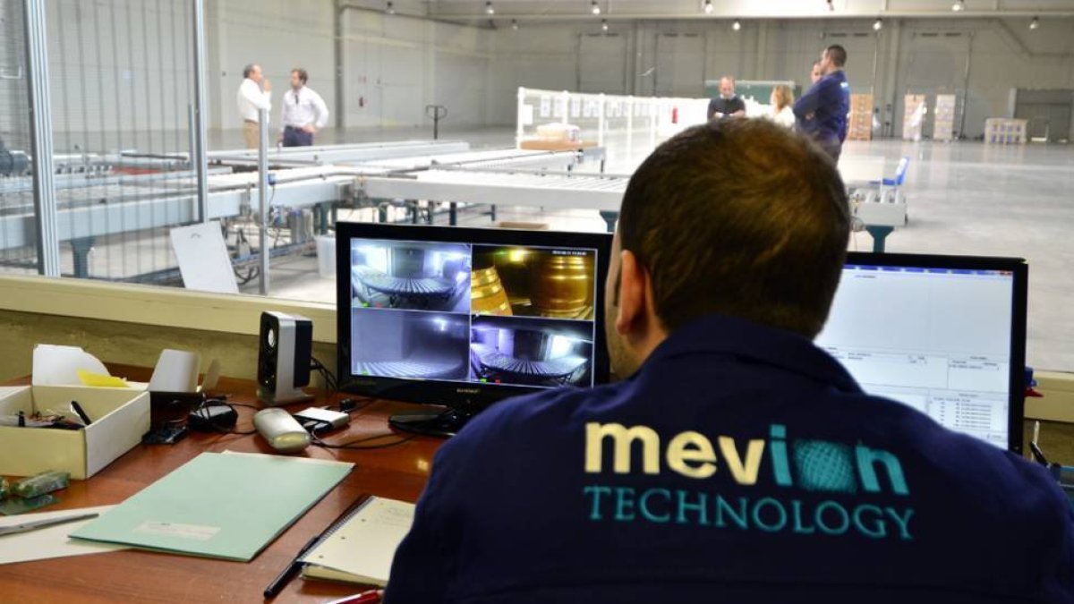 Instalaciones de Mevion en Ólvega.-A. M.