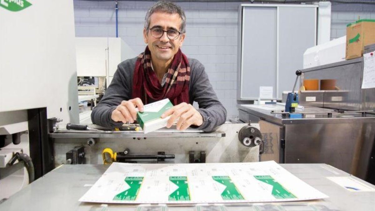Alberft Majós, director de la empresa Maculart.-NÚRIA PUENTES