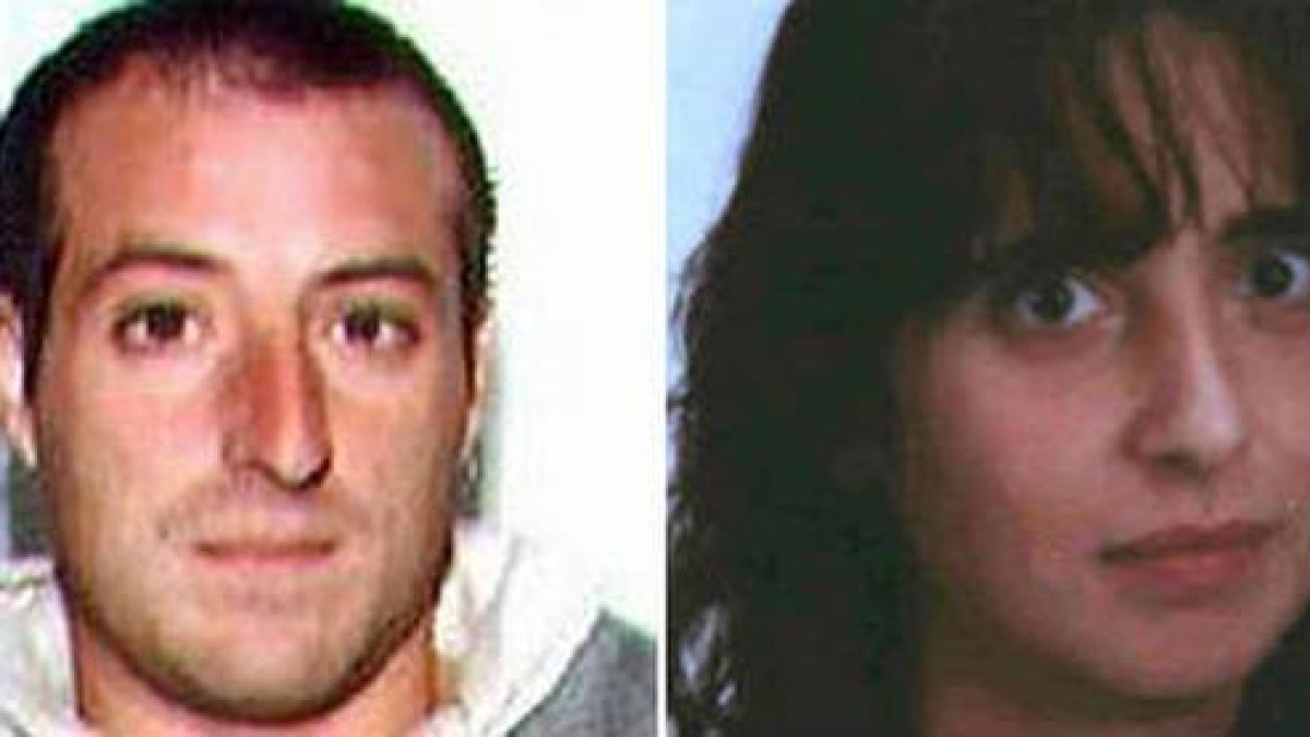 David Pla, en una imagen facilitada por la policía en el 2010, junto a Iratxe Sorzabal.-