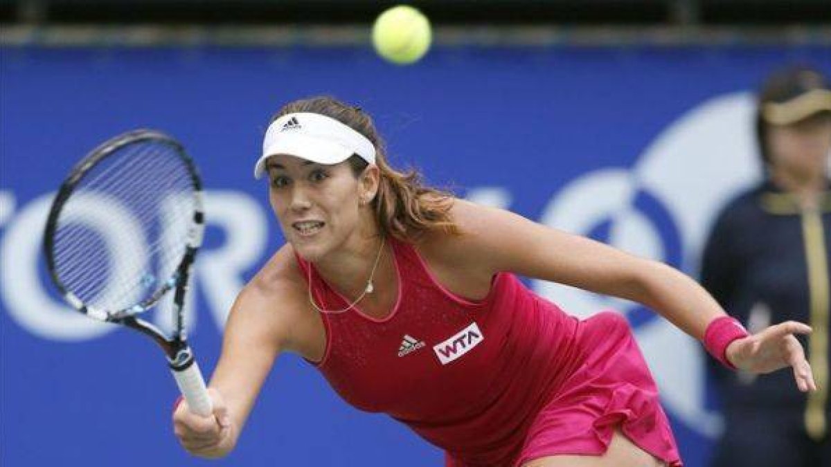 Garbiñe Muguruza.-Foto: EFE / KIMIMASA MAYAMA