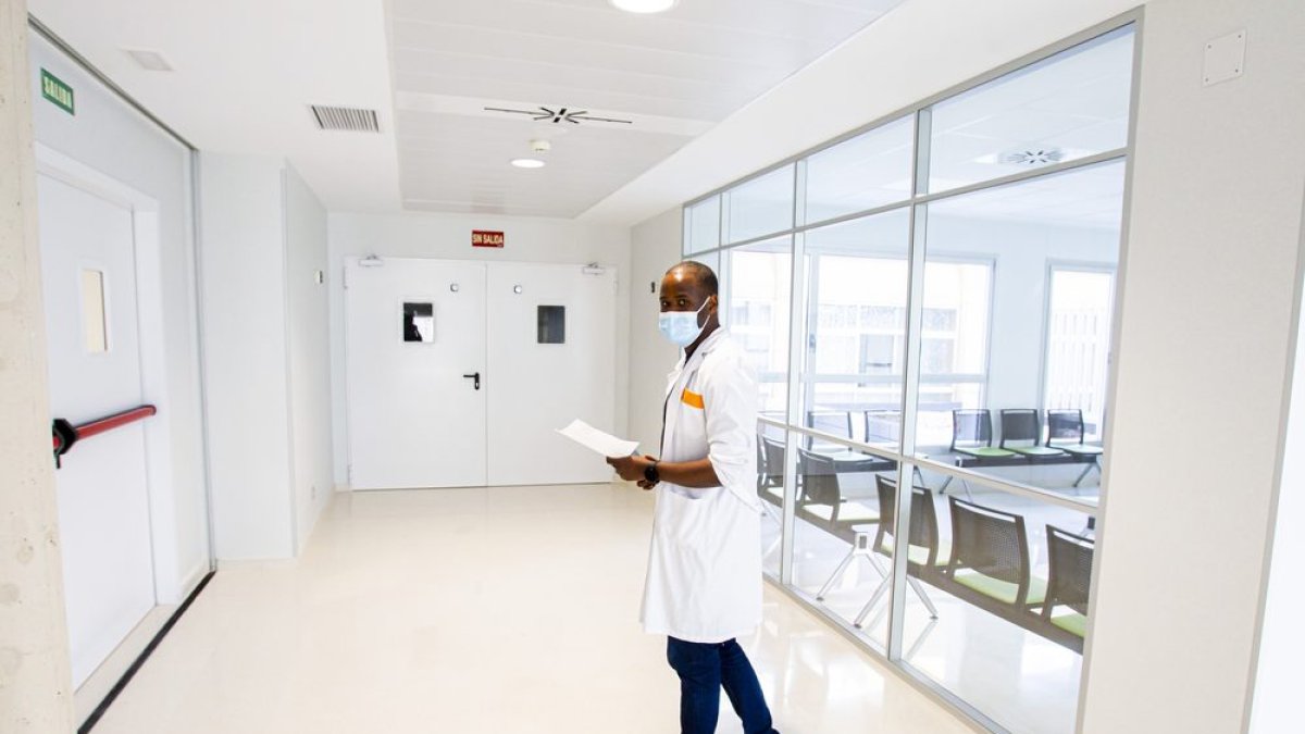 Instalaciones del hospital Santa Bárbara. MARIO TEJEDOR