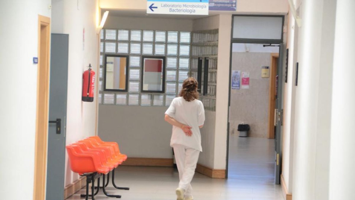 Interior del hospital Santa Bárbara