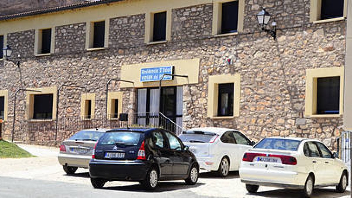 Imagen del exterior de la residencia. /ÁLVARO MARTÍNEZ-