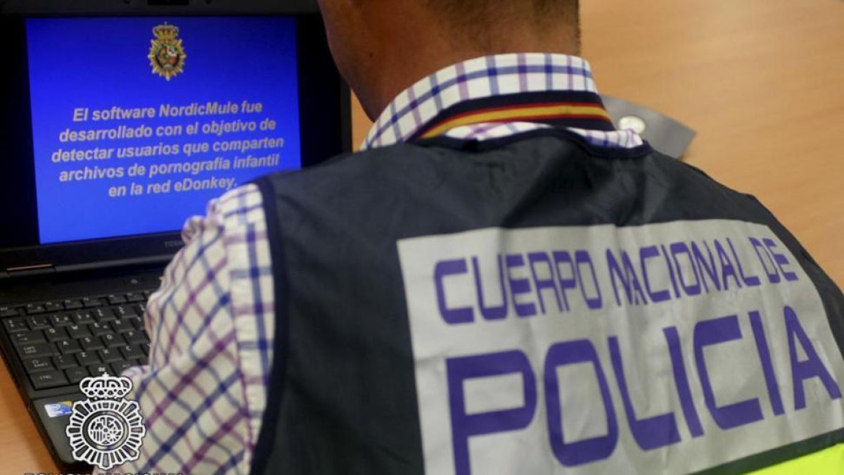 Los agentes de la Policía luchan contra las nuevas formas de delincuencia.-El Mundo