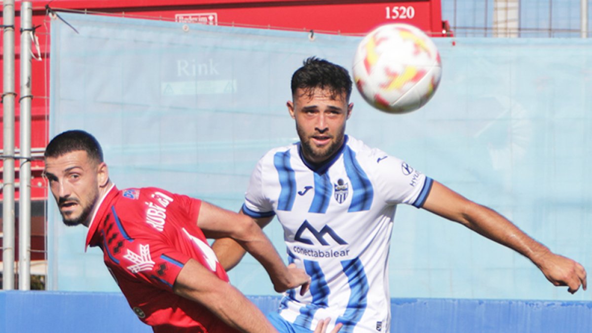 Derrota del Numancia en Palma ante el Atlético Baleares. ÁREA 11