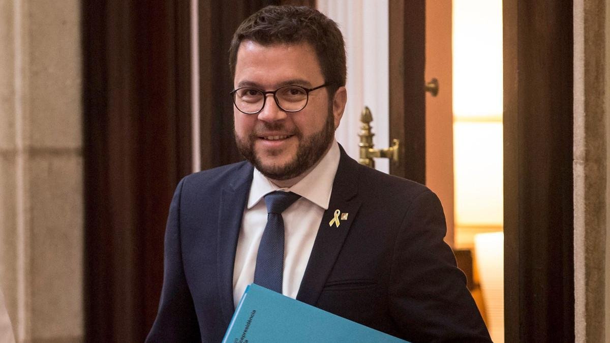 El vicepresidente del Govern y conseller de Economía, Pere Aragonès-QUIQUE GARCÍA (EFE)