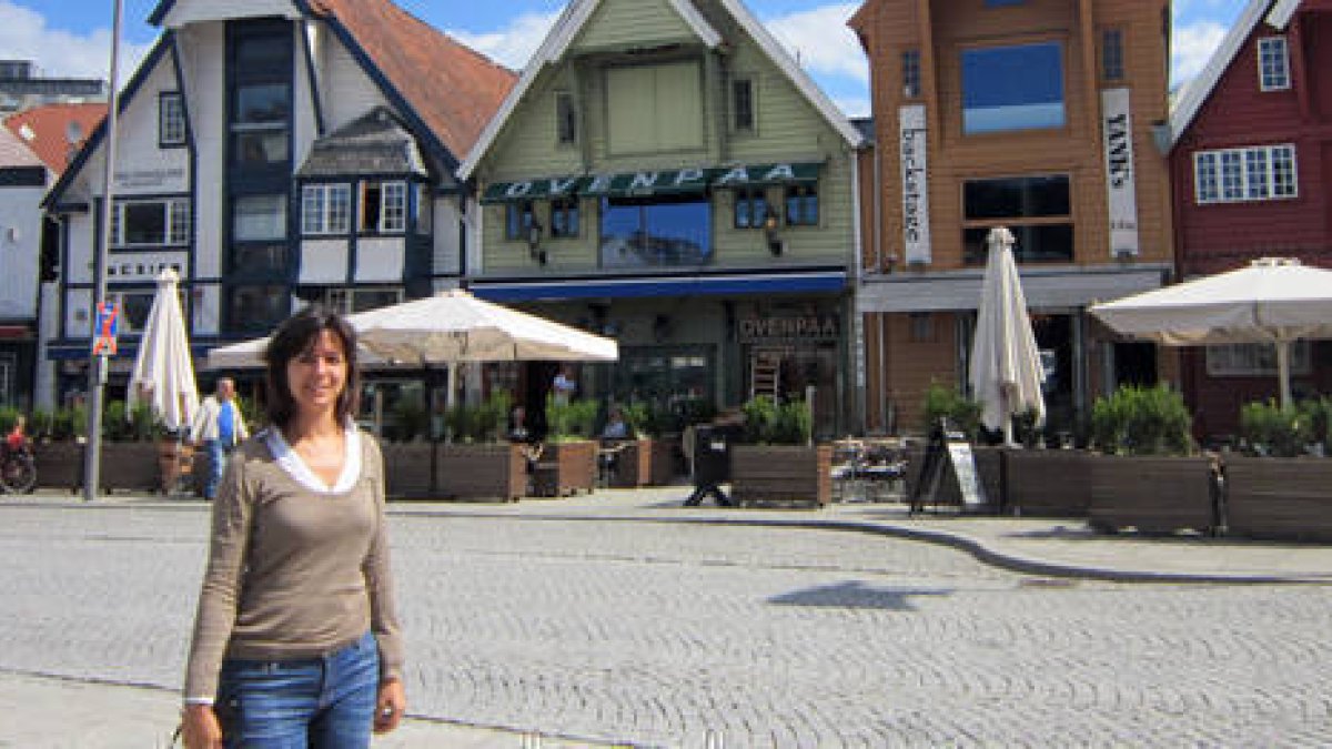Laura García en Stanvanger, en una imagen de archivo.-