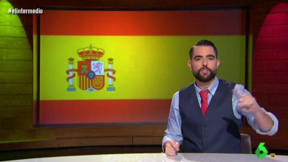 Dani Mateo en El Intermedio.-EL PERIÓDICO