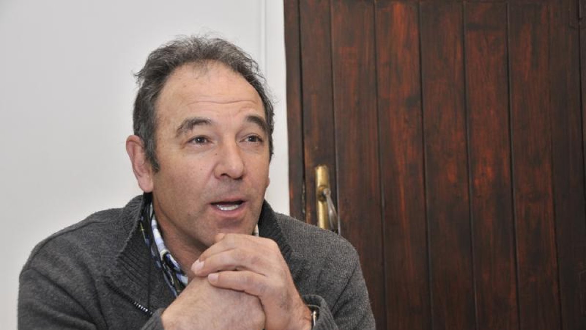 Andrés Fernández, alcalde de Yelo.-V.G.