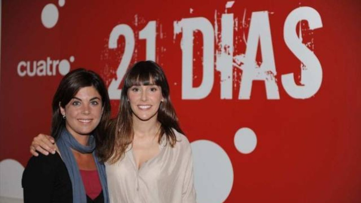 Samanta Villar y Adela Úcar, expresentadoras del programa de Cuatro '21 días'.-Foto: MEDIASET