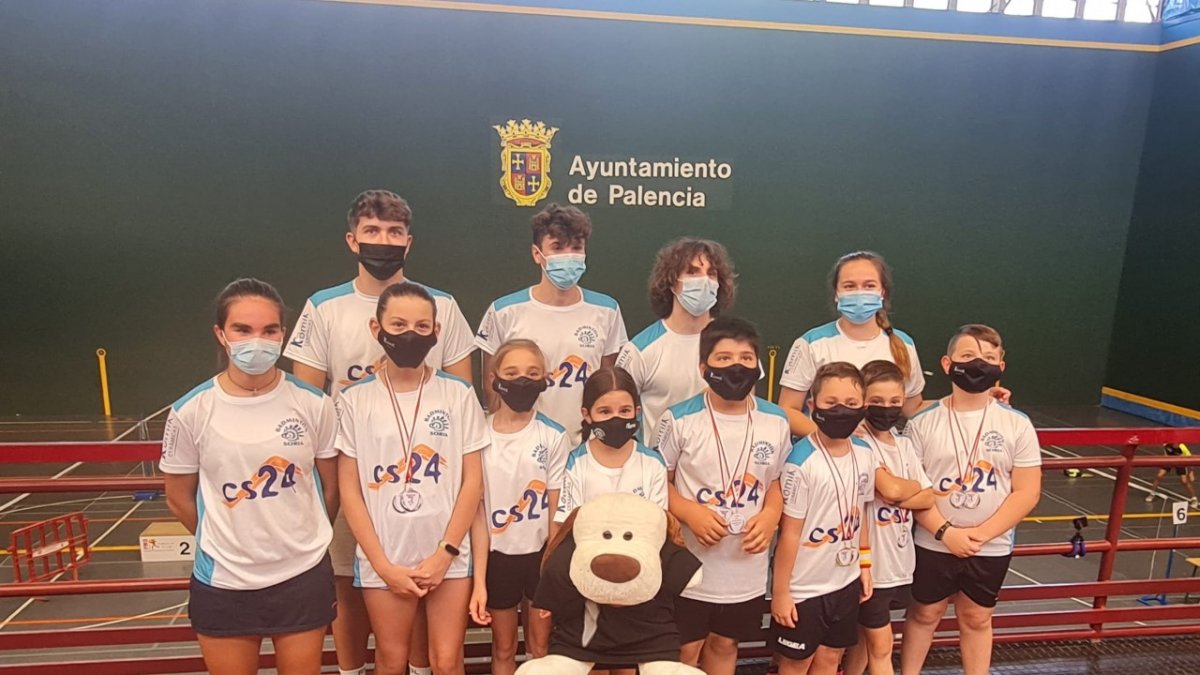 La cantera del CB Soria lograba varias medallas en Palencia. HDS