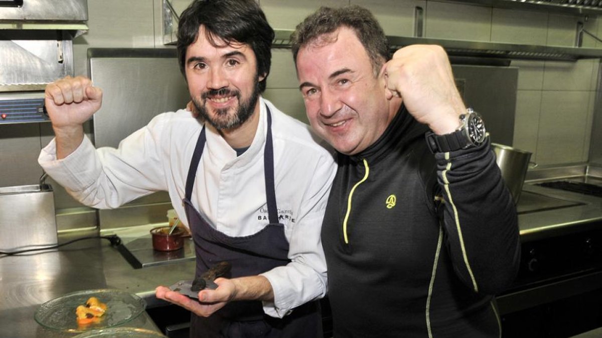 Martín Berasategi y Óscar García.-Valentín Guisande
