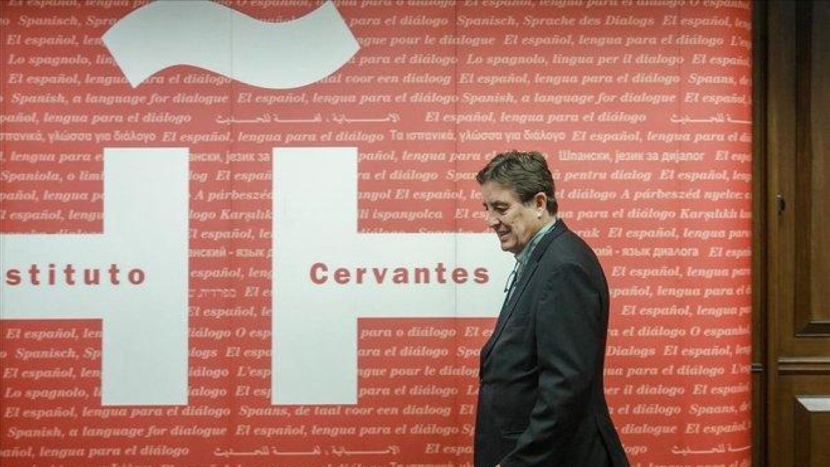 Luis García Montero, director del Instituto Cervantes.-