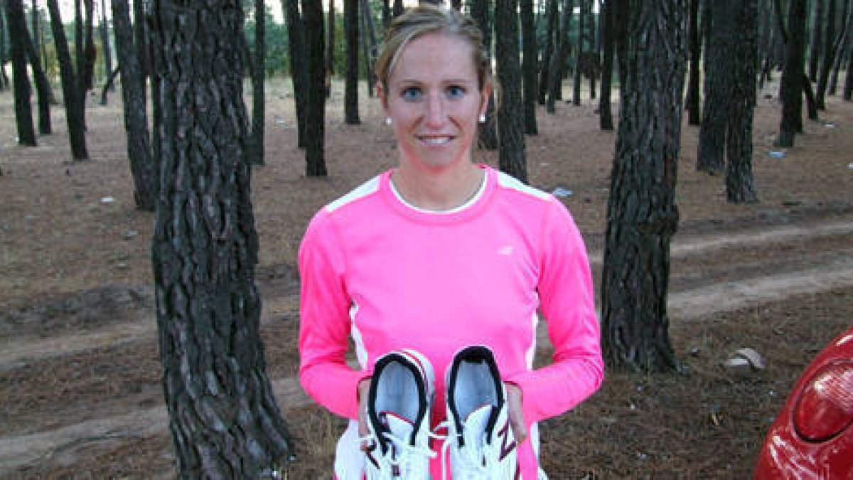Estela Navascués ha sido designada mejor deportista de 2013. / VALENTÍN GUISANDE-