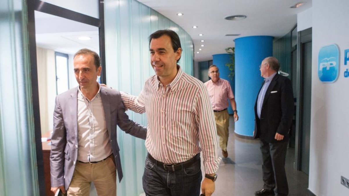 El vicesecretario general de Organización del PP y presidente del PP de Zamora, Fernando Martínez-Maillo, preside el Comité de Dirección del Partido Popular de Zamora.-Ical