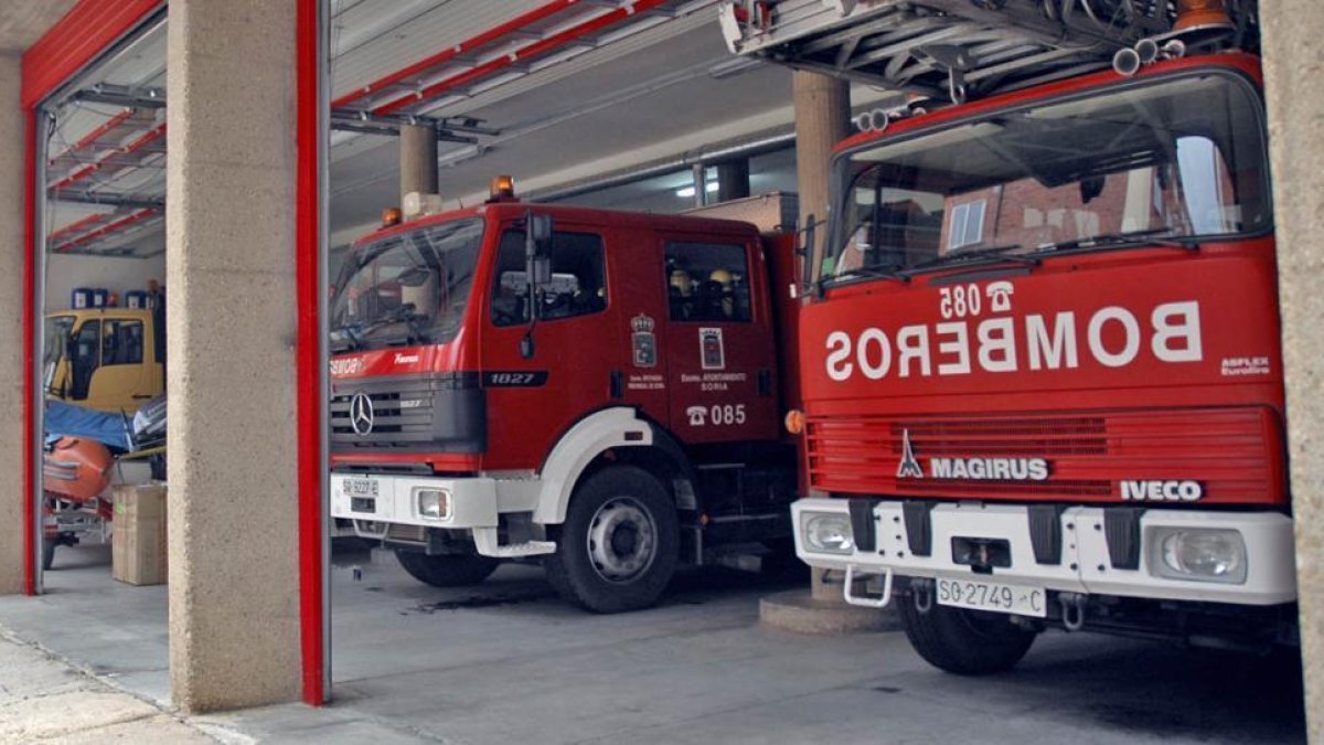 Desde el parque de bomberos de la capital se coordinan los comarcales.-HDS