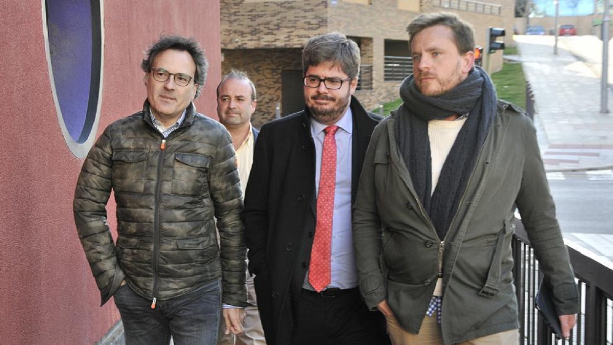 Miguel Ángel González en una visita a Soria.-Valentín Guisande