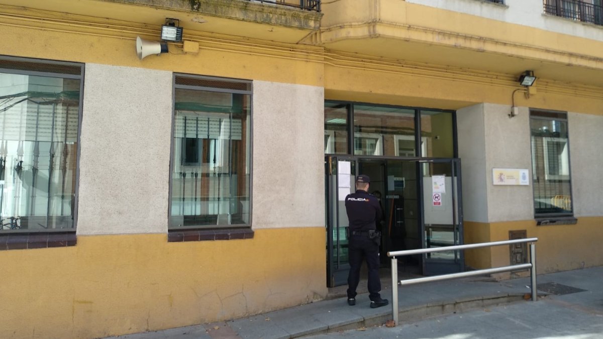 Comisaría de la Policía Nacional en Soria.