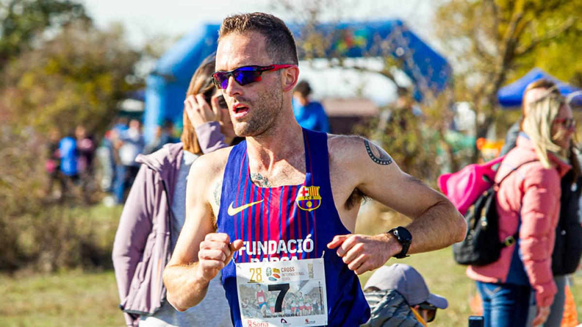 Sebas Martos corre el sábado en Niza buscando la mínima para el Mundial de Budapest en agosto. MARIO TEJEDOR