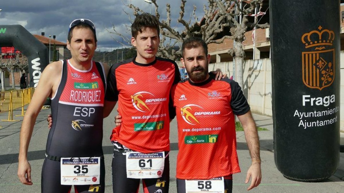 David Rodríguez Rújula, Nacho Barranco y Pablo Pérez.-CEDIDA