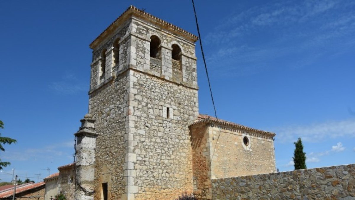 Imagen de la iglesia de Fuentearmegil.-HDS