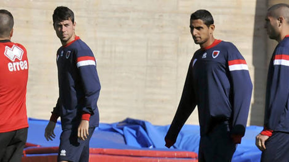 Gaffoor será una de las novedades en el once del Numancia ante el Betis. / ÁLVARO MARTÍNEZ-