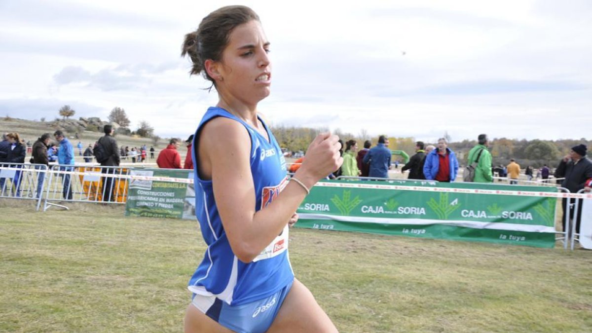 La campeona soriana Marta Pérez estará el domingo en Valonsadero.-DIEGO MAYOR