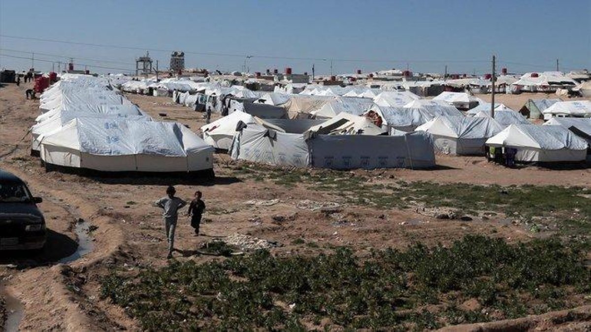 El campo de desplazados Al-Hol en la región siria de Hasaka.-REUTERS/ ISSAM ABDALLAH